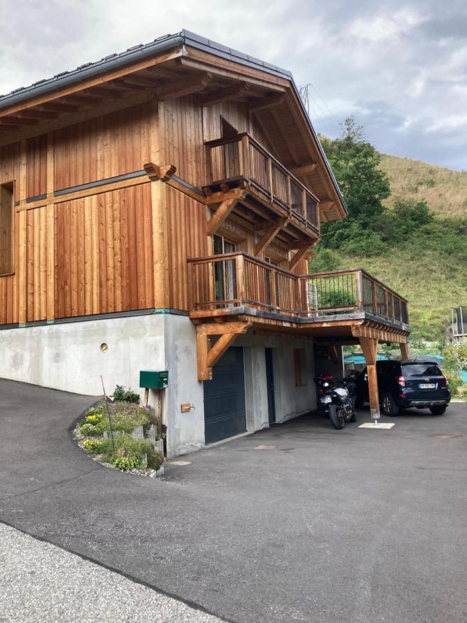 Un Studio Dans Notre Chalet La Plagne-Tarentaise Exteriör bild